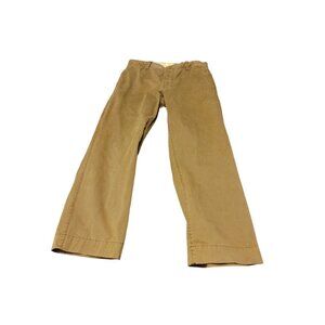 GAP 34x32 Khaki Light Brown Straight Relaxed Khaki Pants Good Condition